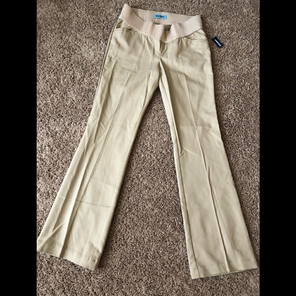 Old navy maternity bootcut khaki